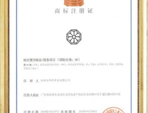 Trademark Registration Certificate