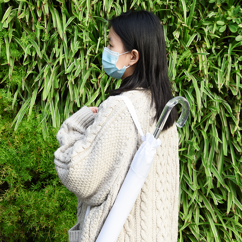 see through umbrella carrying strap