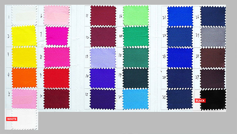 Color choices Color choices