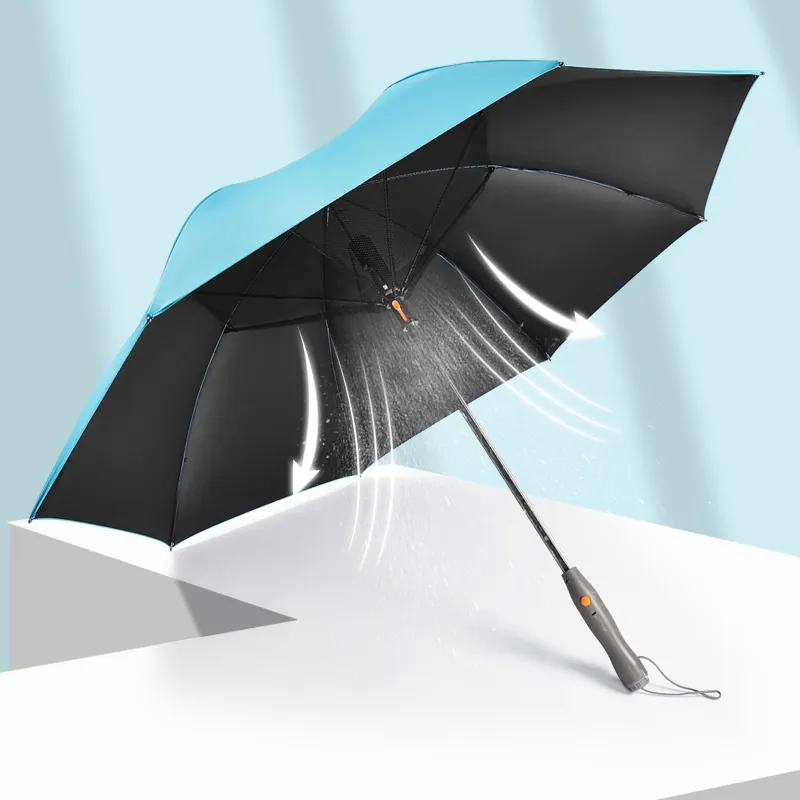 umbrella with fan