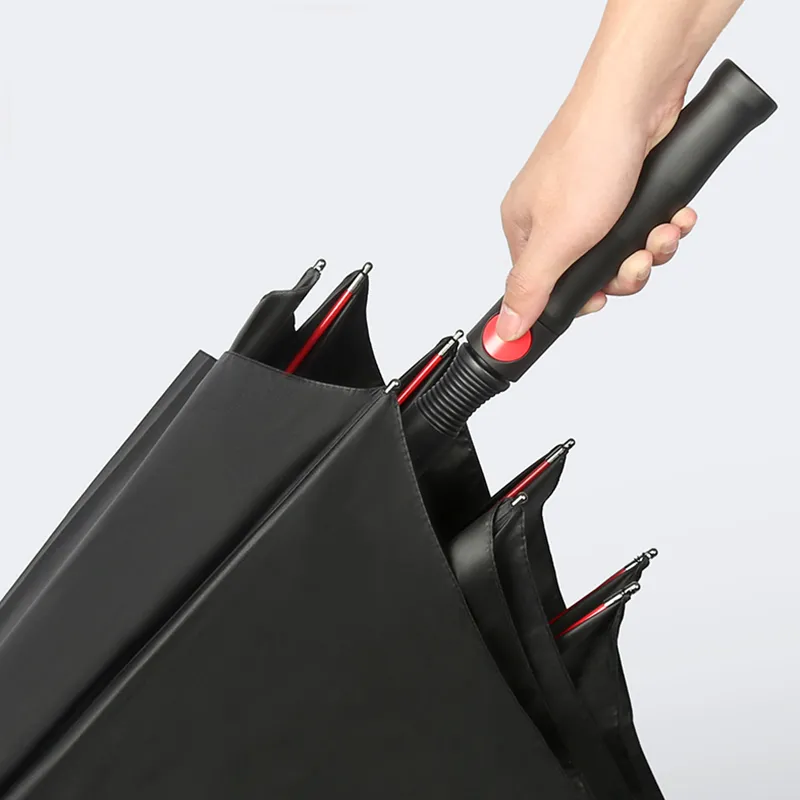 Auto Open Windproof Stick golf umbrellas
