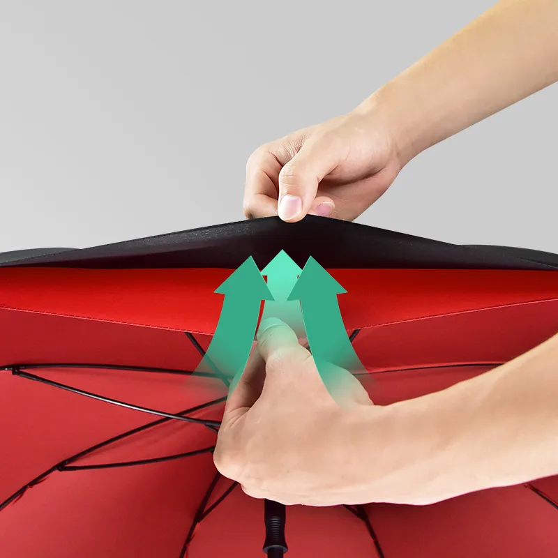 double canopy umbrella