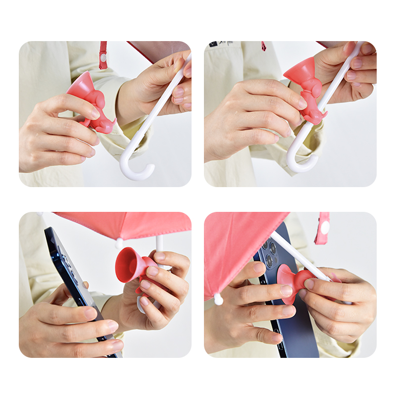 mini umbrella phone stand