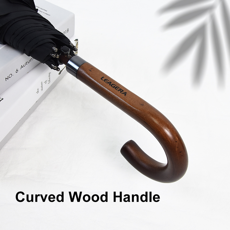wooden umbrella