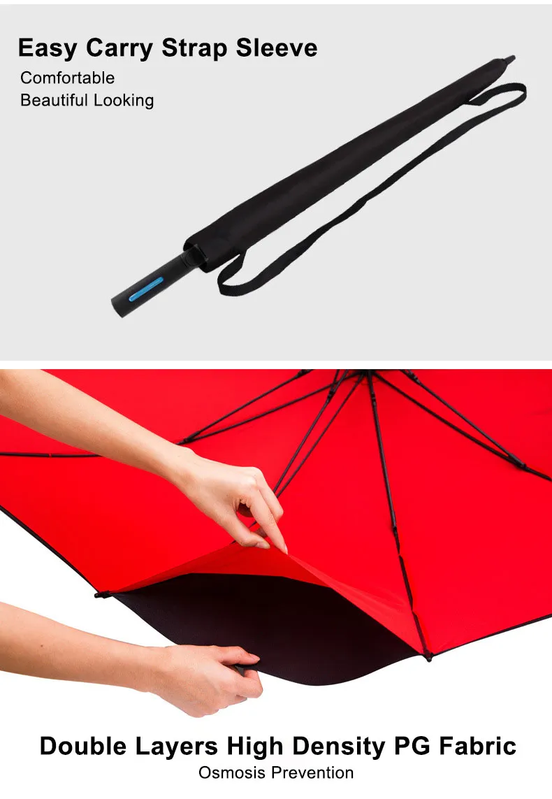 dual canopy golf umbrella