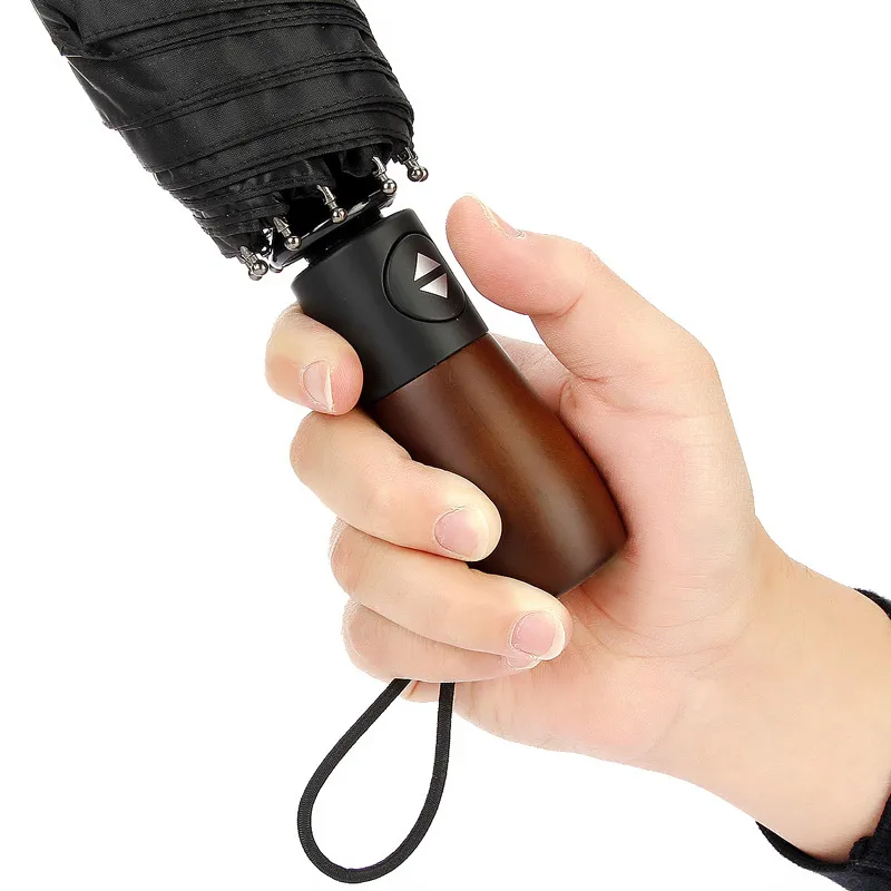 wooden handle umbrella