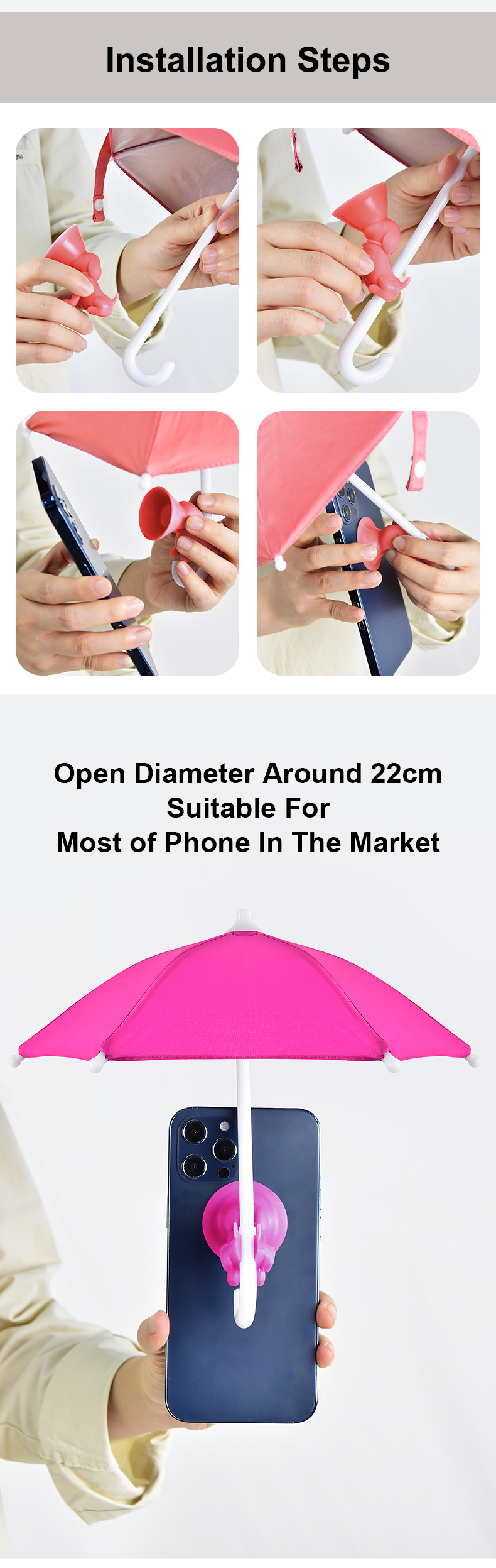 mini umbrella phone stand mini umbrella phone stand