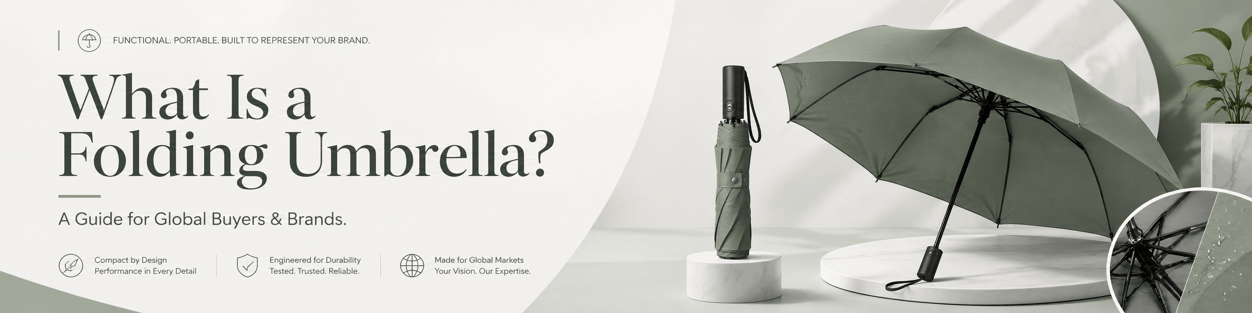 What Is a Folding Umbrella? A Guide for Global Buyers and Brand