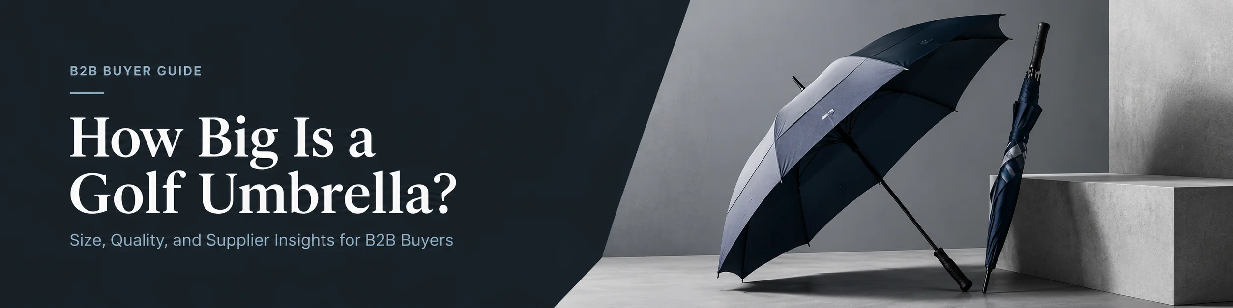 How Big Is a Golf Umbrella? Size, Quality, and Supplier Insights for B2B Buyers