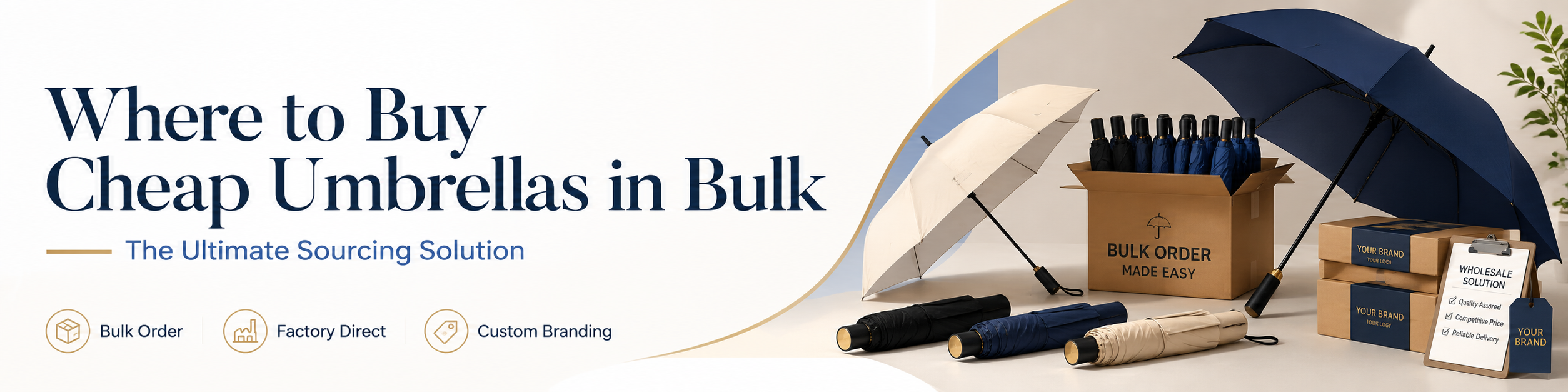 Where to Buy Cheap Umbrellas in Bulk: The Ultimate Sourcing Solution