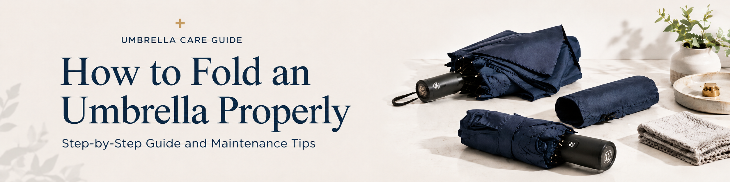 How to Fold an Umbrella Properly: Step-by-Step Guide and Maintenance Tips
