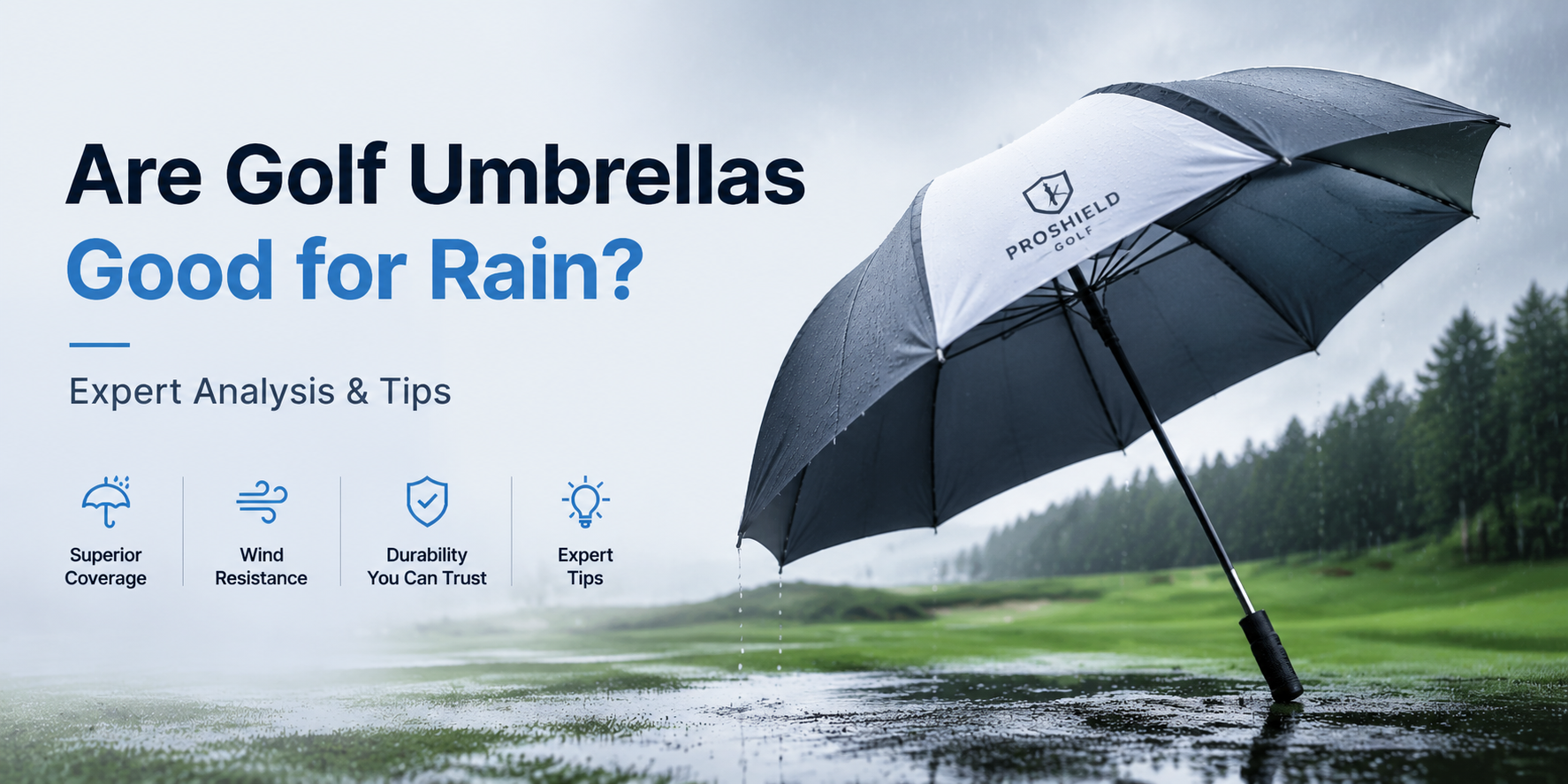 Are Golf Umbrellas Good for Rain? Expert Analysis & Tips
