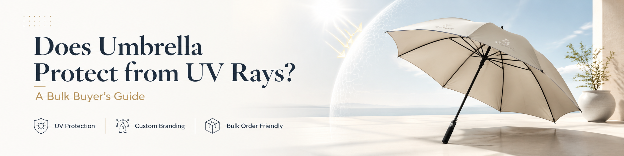 Does Umbrella Protect from UV Rays? A Bulk Buyer's Guide