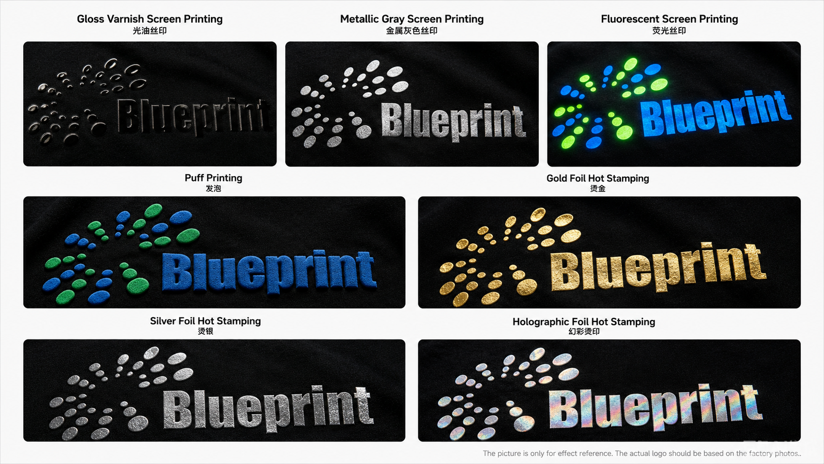 Comparison of different custom umbrella printing methods on professional canopy fabrics