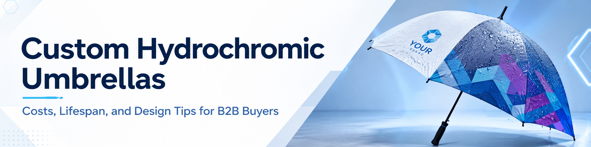 Custom Hydrochromic Umbrellas: Costs, Lifespan, and Design Tips for B2B Buyers